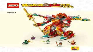 LEGO instructions - Monkie Kid - 80057 - Nezha's Ring of Fire Mech