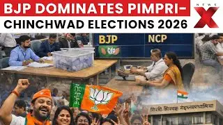 Pimpri-Chinchwad 2026: BJP Leads 77 Seats, NCP Factions & Shiv Sena Updates | NewsX
