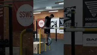 How heavy can you dip? #WeightedDips #CalisthenicsStrength #BodyweightTraining #DipGame