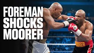 George Foreman vs Michael Moorer &ndash; The Oldest Heavyweight Champion SHOCKING KO!