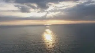 Piha - Mercer Bay - New Zealand - Drone View - 4K