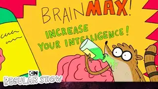 IQ Maxing with BRAIN MAX 🧠📈 | Regular Show | Cartoon Network