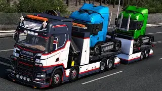 Scania S730 Recovery 8X4 - Euro Truck Simulator 2 Mod