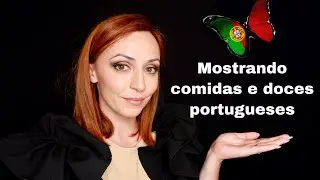 ASMR Portugal: Mostrando (e comendo!) comidas e doces portugueses! | Mukbang