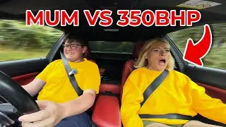 SCARING My Mum In My 350BHP BMW!