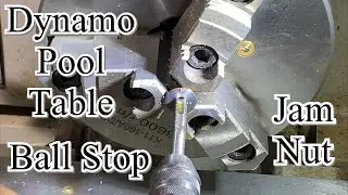 Simple lathe project, I make a nut out of a bolt head.