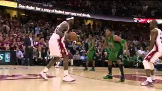 LeBron James    With No Regard For A Human Life    Monster Dunk on Kevin Garnett   HD
