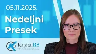 Nedeljni presek cena CFD ugovora na globalnom finansijskom tržištu 05.11.2025.