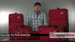 Samsonite 5-Piece Nested Luggage Set Review - Luggage Online