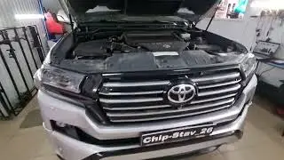 Прошивка Toyota Land Cruiser 200 4.5 1VD-FTV, переделка после кривой прошивка. 