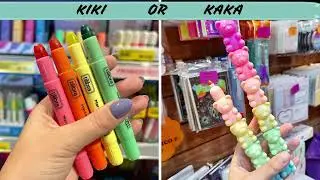 🌈🌈SCHOOL SUPPLIES & FASHION PART-3 🌈💕KIKI & KAKA🖤🌈 Please Comment @kiyo