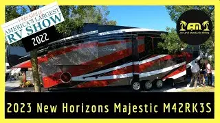 2023 New Horizons Majestic M42RK3S Luxury 5TH Wheel Tour