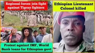 Ethiopian Lt Colonel killed in fighting against Tigray fighters | Regional forces join fighting