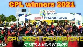 CPL 2021 Winner Whatsapp Status🤗|| St Kittis & Navis Patriots Whatsapp Status❤️||CPL 2021 Status