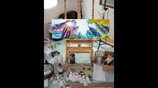 Painting by Cedar Lee: Breakthrough