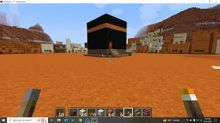 Minecraft Old Kaaba Mecca City with Old houses in the surroundings #minecraft #minecraftgameplay