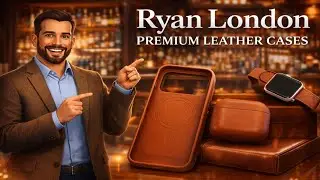 Ryan London Premium Handcrafted iPhone 17 Pro Max case, AirPods Pro Gen 3 case, Apple Watch strap 