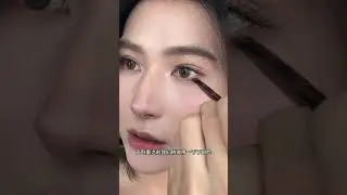 Everyday light makeup style for round and long eyes#Beginner s Makeup Tutorial#False