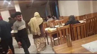 Manali# restaurant night view# 1 ghante mei #highwayjunction 100000 views