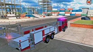 Fire Truck Rescue Simulator 3D - Firefighter 911 Emergency Truck Driver