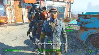 Companions comments in Atom Cats Garage. Fallout 4