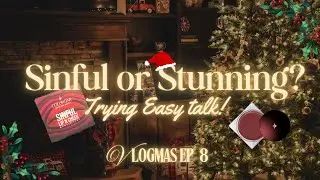 Vlogmas Ep 8 | Colorbar Sinful Lip N Cheek Mousse Tint Review | Easy Talk | Best Everyday Tint