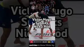HUGE win for Victor Hugo who submits Nicky Rod!