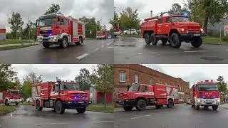 (Werkfeuerwehr, Oldtimer uvm.) Festumzug zum 125 j&auml;hrigen Jubil&auml;um der FF Welzow