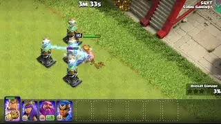 All Heroes vs Hidden Tesla Tower || Level Max Tesla Tower vs All Heroes.
