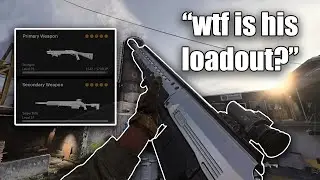 WINNING A GAME OF WARZONE, but using Random Number Generator for my loadout. (worse than I thought)