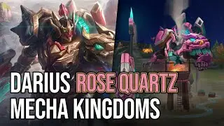 Rose Quartz Mecha Kingdoms Darius Skin | League of Legends | Chromas Skin