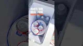 Dual Zone Magic: Fridge + Freezer in One Car Cooler!