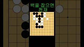 바둑 묘수 사활 - 기똥차게 천재적인 묘수를 찾아보세요. #바둑 #사활 #바둑강좌