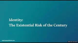 On Identity: The Future of You  - by Tracey Follows