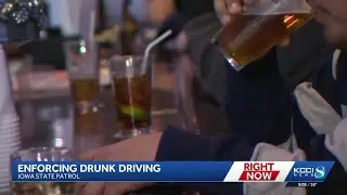 Iowa State Patrol warns against drunk driving on New Year's Eve