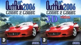 Outrun 2006  3D video SBS VR box google cardboard