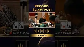 Record $2.4M Pot! #tritonpoker #poker #shorts