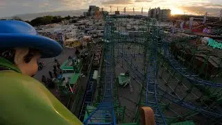 Alpen Coaster (Vorlop) On Ride Hamburg WinterDOM 2022