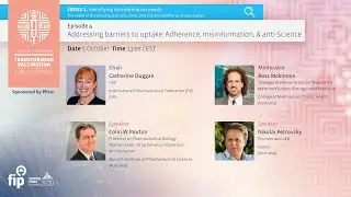 1.4 Addressing barriers to uptake: Adherence, misinformation & anti-Science