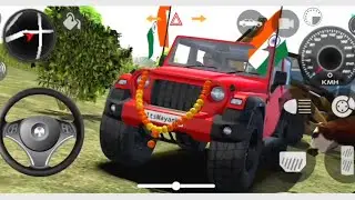 Modified Mahendra Thar Car Game | ( Gadi Wala Game ) Indian Cars Simulator Games   