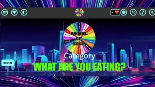 WHAT ARE YOU EATING? Soul Trivia Presents THE WHEEL OF SOUL #black