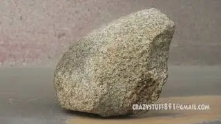 Stone & Brick - Power of Sandblast - Experiment NEW - 4K - Life Hack