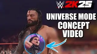 WWE 2K25 Universe Mode: Concept 
