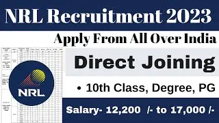NRL Recruitment 2023 - Apply Online for Electrician Apprentice Trainee Post