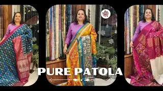 Exclusive Pure Patola Sarees ✨ Traditional Elegance for Weddings & Festive Wear
