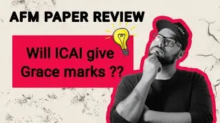 AFM Paper Review | CA Final Jan 2026 | Paper Was Really Tough? 😱