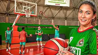 FUI CONHECER COMO É UM TIME DE BASQUETE DO NBB!