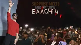 Baaghi 4 Success | Tiger Shroff Surprises Fans Watching Baaghi 4 at PVR ICON Andheri
