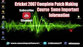 Some Important Information About Cricket 07 Game Last Two Topic Stadiums and Overlay Menu 2018