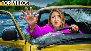 Crazy Challenges We Couldn't Say NO To! | The Anazala Family